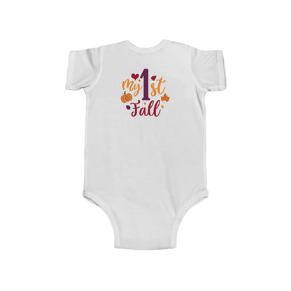 My 1st Fall Infant Bodysuit — Cute Thanksgiving/Autumn Baby Onesie
