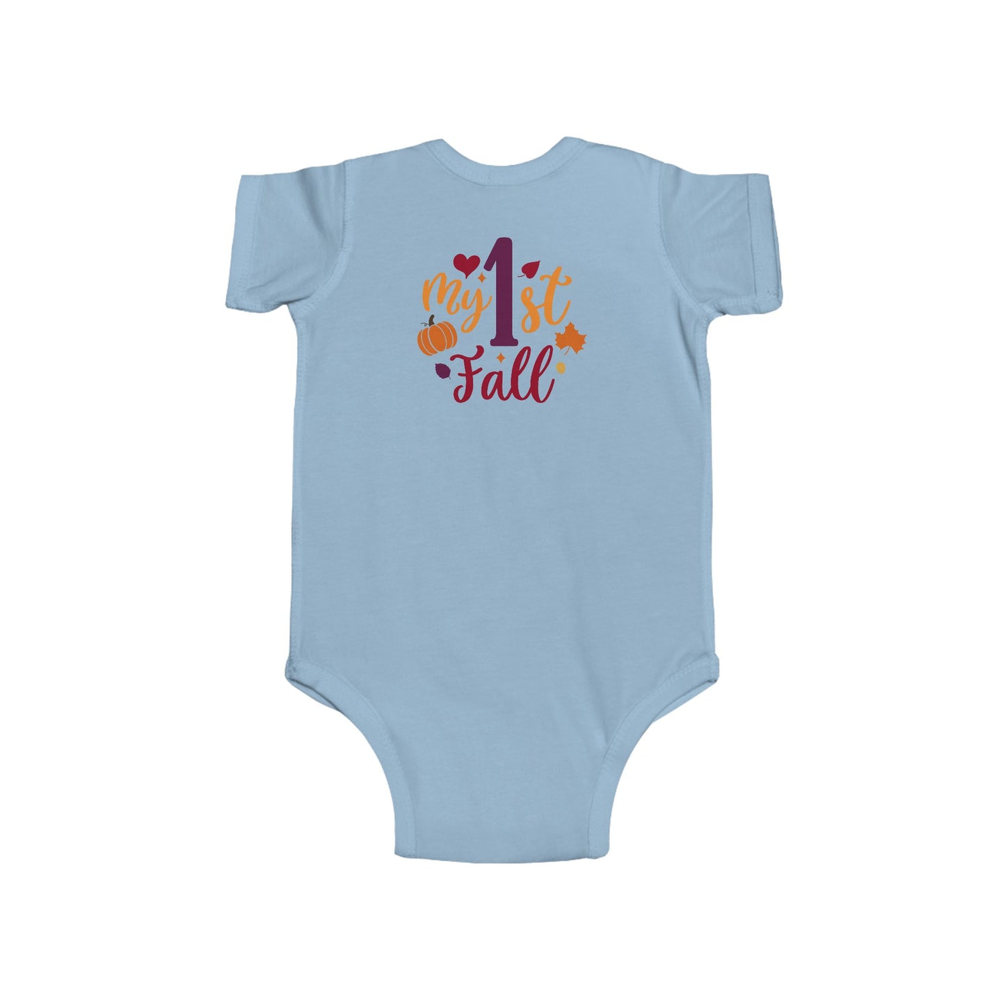 My 1st Fall Infant Bodysuit — Cute Thanksgiving/Autumn Baby Onesie