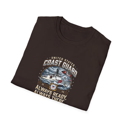 Coast Guard Rescue Always Ready, Always There T-shirt