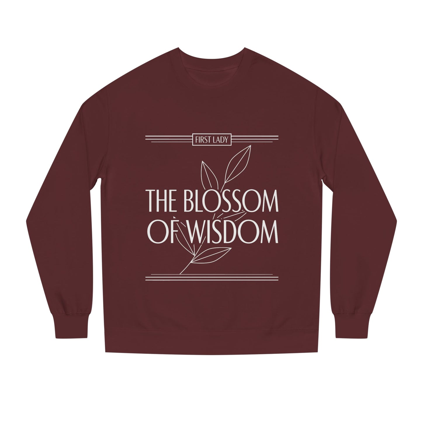 Blossom of Wisdom Sweatshirt — "The Blossom of Wisdom" Floral Crewneck