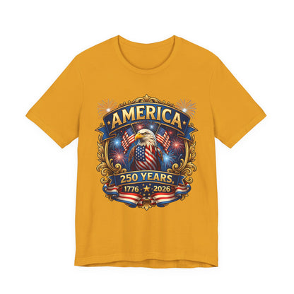America 250th Anniversary T-Shirt — 1776–2026 Patriotic Eagle Tee