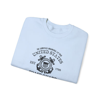In-Service Member of the United States EST 1790 Coast Guard Sweatshirt