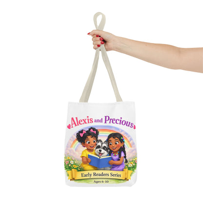 Children's Tote Bag – "Alexis and Precious" Early Readers Book Design