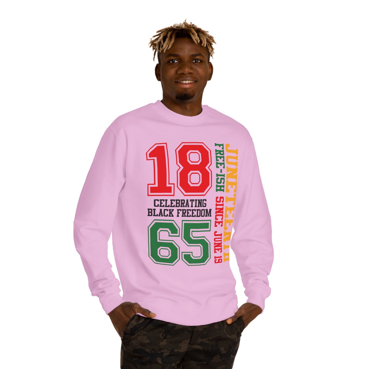 Juneteenth 1865 Sweatshirt - Celebrating Black Freedom Crewneck