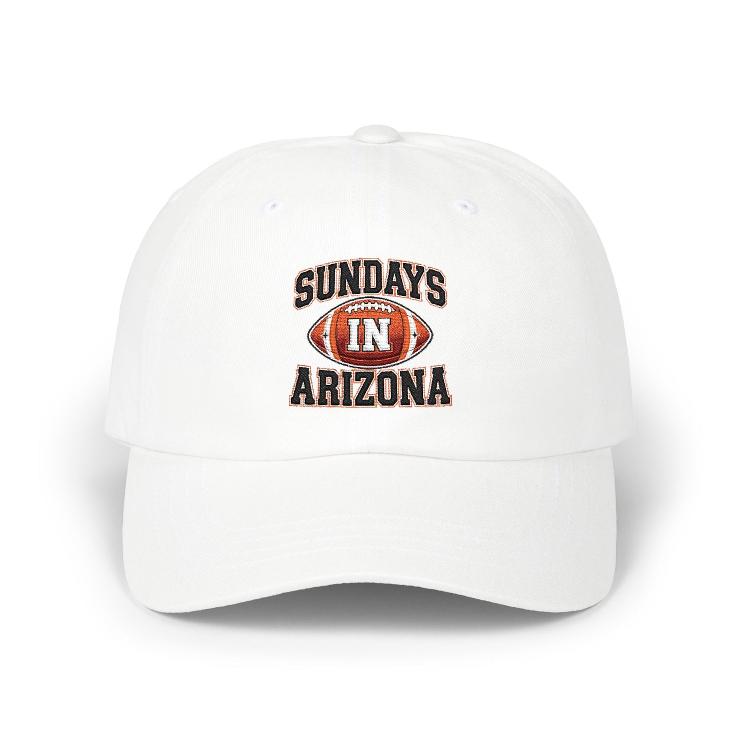 Sundays in Arizona Dad Cap – Vintage Football Embroidered Baseball Hat