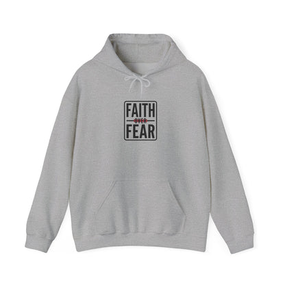 Faith Over Fear Hoodie | hometown pride, rivalry humor