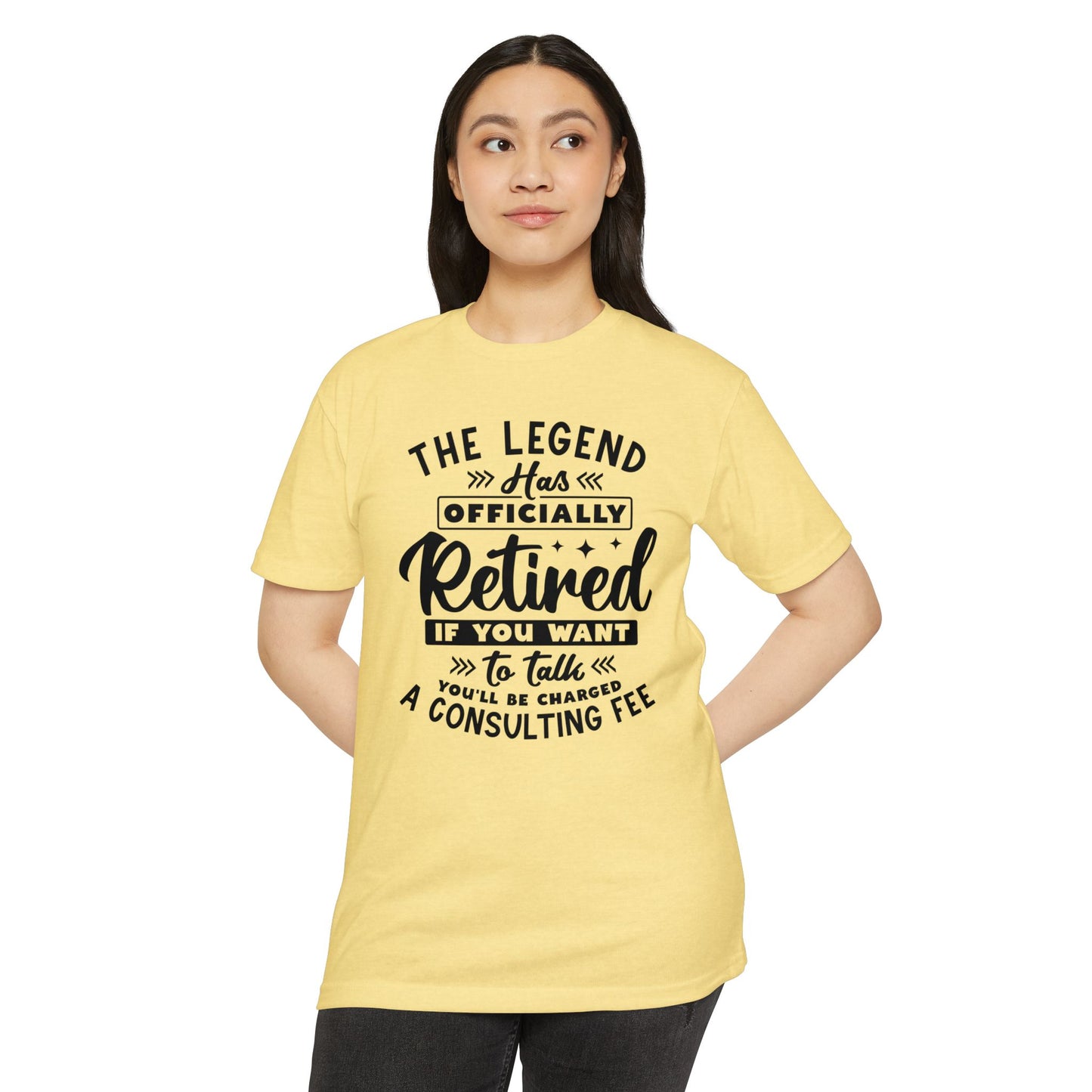 Retired Legend T-Shirt — "The Legend Has Officially Retired" Retirement Gift Tee