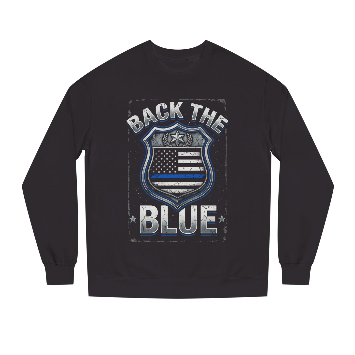 Back the Blue Sweatshirt — Police Support Crewneck
