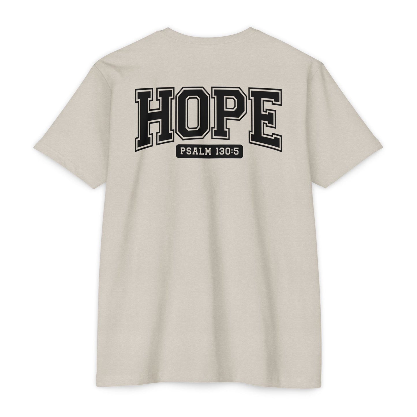 Hope Psalm 130:5 T-Shirt — Inspirational Faith Tee