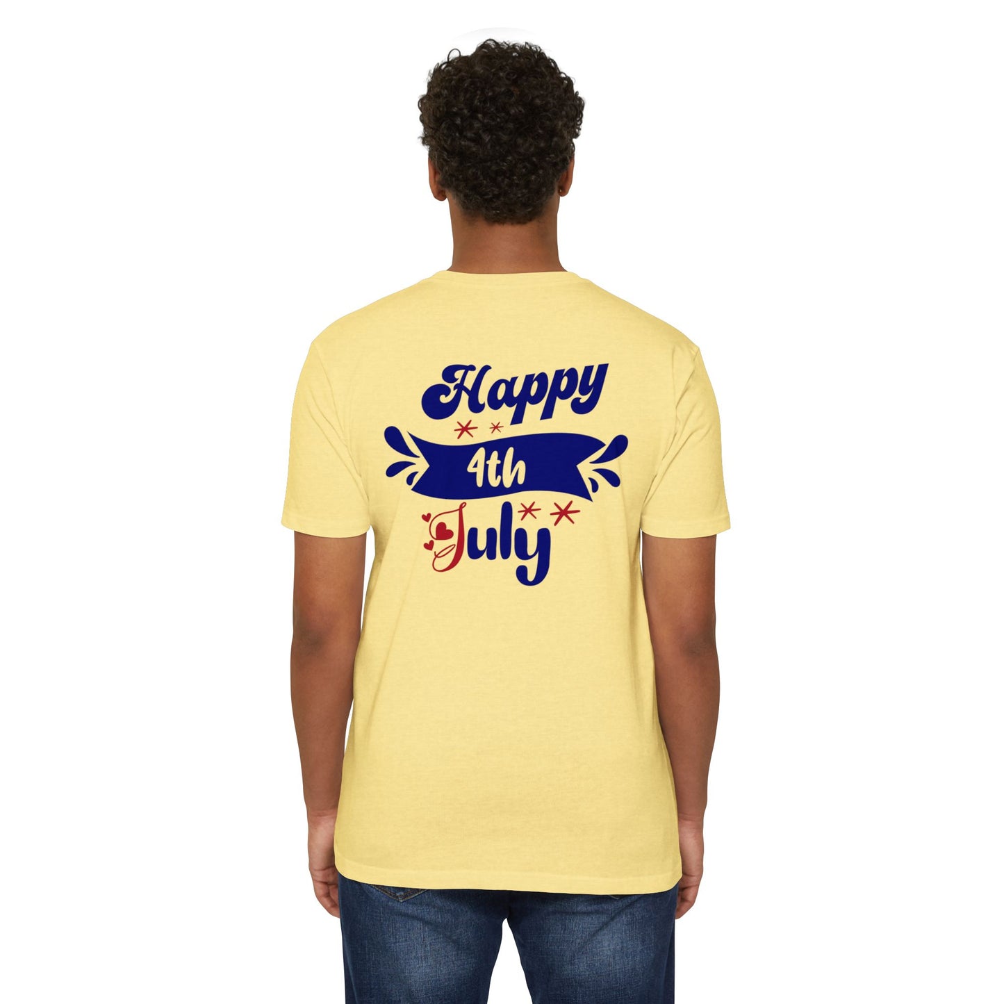 Happy 4th of July T-Shirt — Patriotic Independence Day Tee