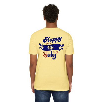 Happy 4th of July T-Shirt — Patriotic Independence Day Tee