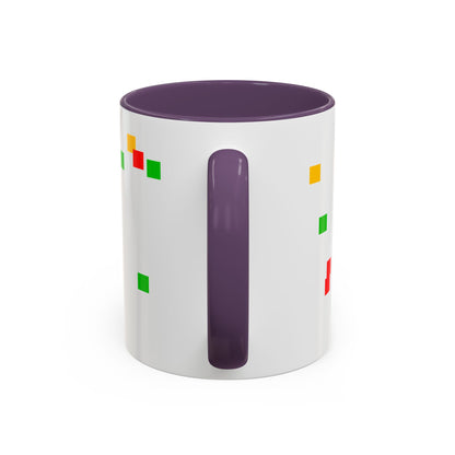 Autism Proud Mom Accent Coffee Mug – 11/15oz Color Accent