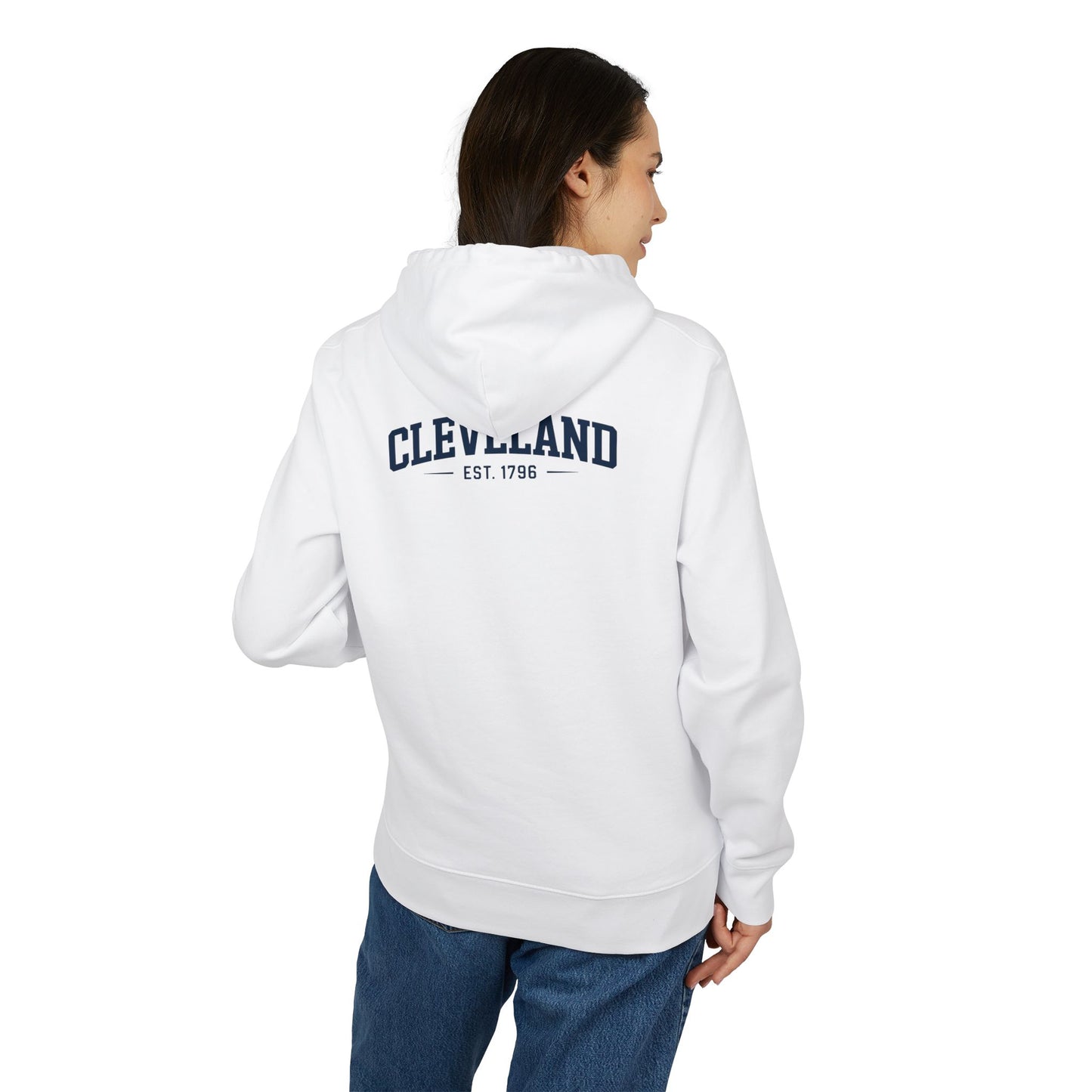 Cleveland Classic Hoodie — Vintage Collegiate EST.1796 Pullover