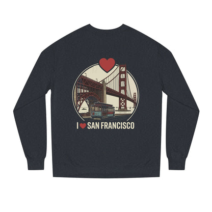 San Francisco Sweatshirt – I  San Francisco Golden Gate Bridge Crewneck