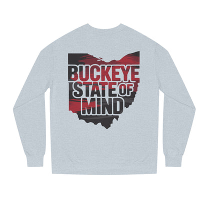 Buckeye State of Mind Sweatshirt — Ohio Vintage Crewneck for Fans