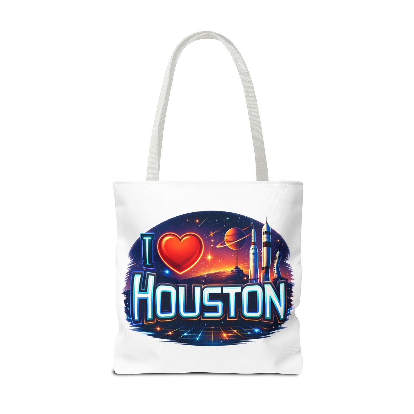 I  Houston Retro Space Tote Bag
