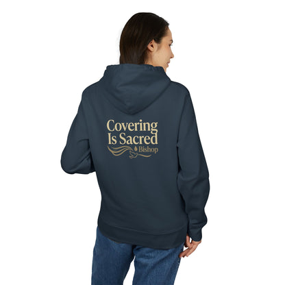 Covering Is Sacred Hoodie — Faith-Based Religious Message Pullover
