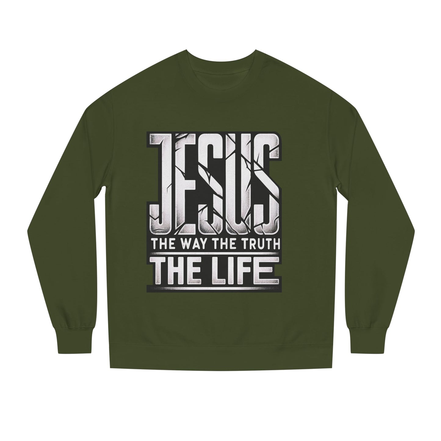 Jesus 'The Way The Truth The Life' Crewneck Sweatshirt