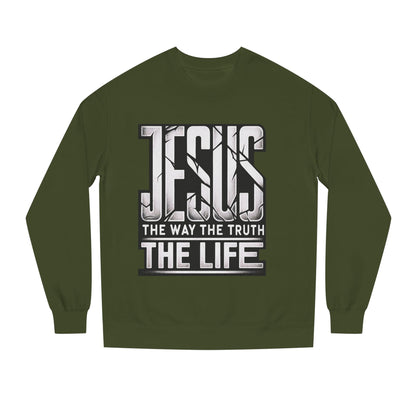 Jesus 'The Way The Truth The Life' Crewneck Sweatshirt