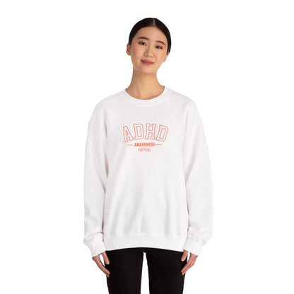 ADHD Awareness Crewneck Sweatshirt