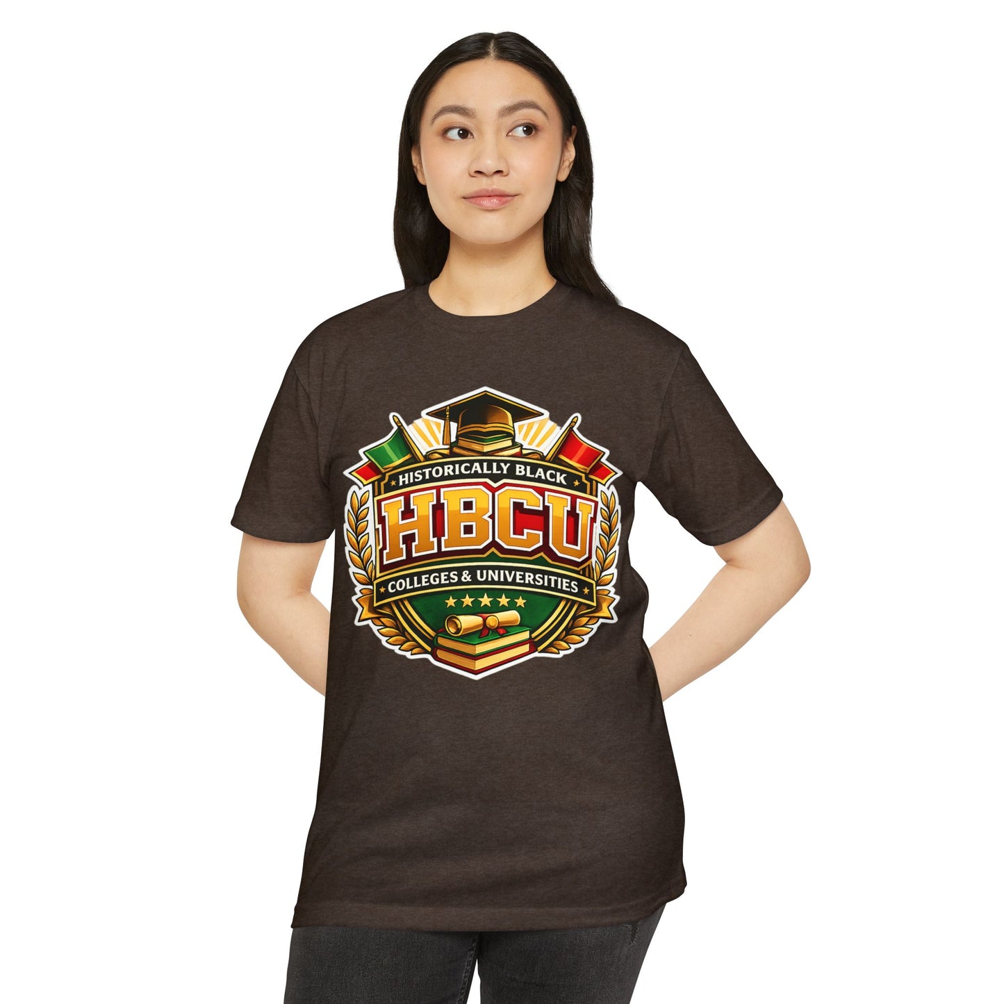 HBCU Pride T-Shirt — Historically Black Colleges & Universities Crest