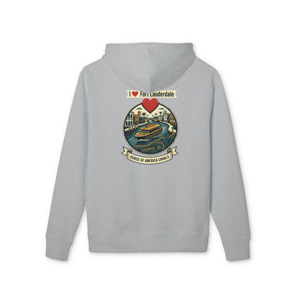 Fort Lauderdale Canal Hoodie — I  Fort Lauderdale Graphic Pullover