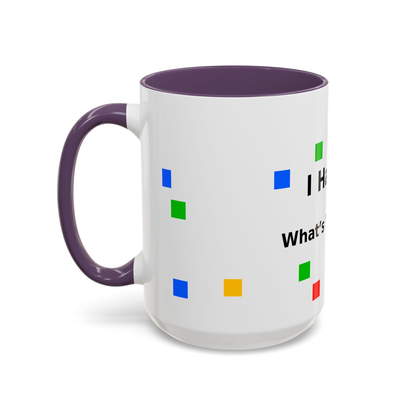 Autism Awareness Coffee Mug - "I Have Autism, What's Your Superpower?" Accent Mug