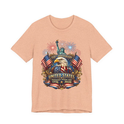 250th Anniversary United States Eagle T-Shirt – 1776–2026 Patriotic Tee