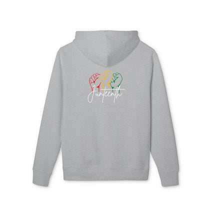 Juneteenth Hoodie – Pastel Fist Design