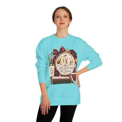 Creations by Damaris Graphic Sweatshirt — Cozy Artist Logo Crewneck