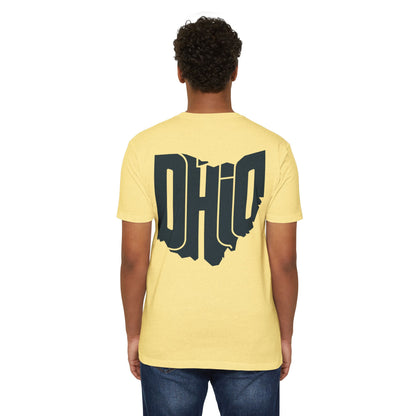 Ohio State Outline T-Shirt — Bold Retro OHIO Graphic Tee