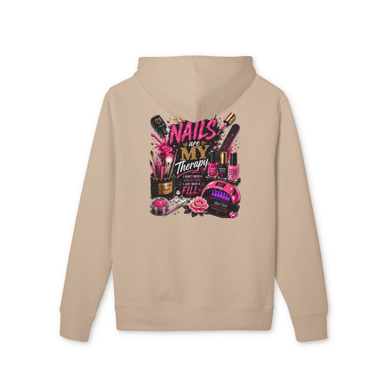 Nails Are My Therapy Hoodie