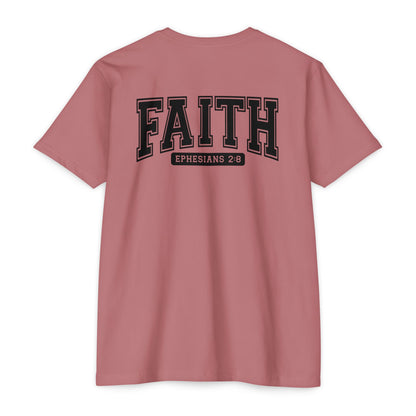 Faith Ephesians 2:8 Tee — Inspirational Christian T-Shirt