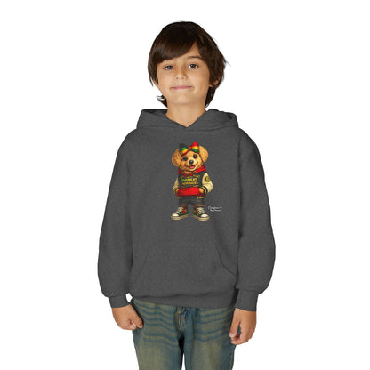 Youth Hoodie — 'Proud Heritage' Teddy Bear Streetwear Kids Pullover