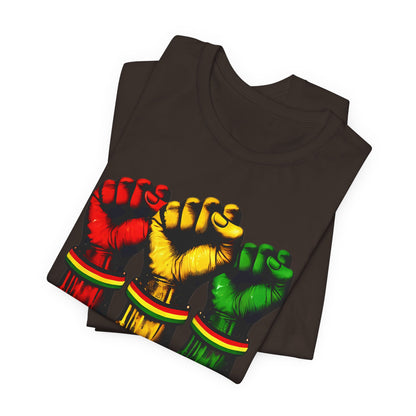 Juneteenth Fist T-Shirt — Black Liberation Pride Tee