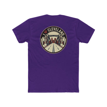 Cleveland Retro Cityscape Tee — I  Cleveland Graphic T‑Shirt