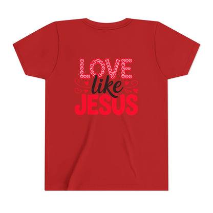 Youth Tee - "Love Like Jesus" Christian Kids Shirt