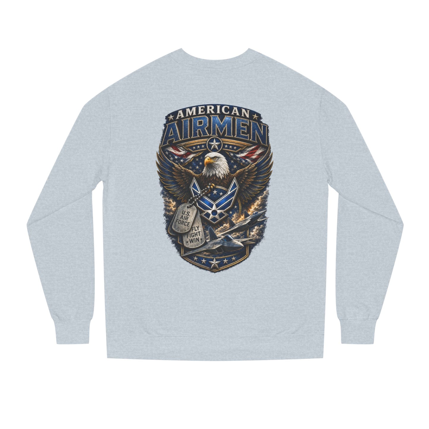 American Airmen Eagle Sweatshirt — Patriotic Air Force Crewneck