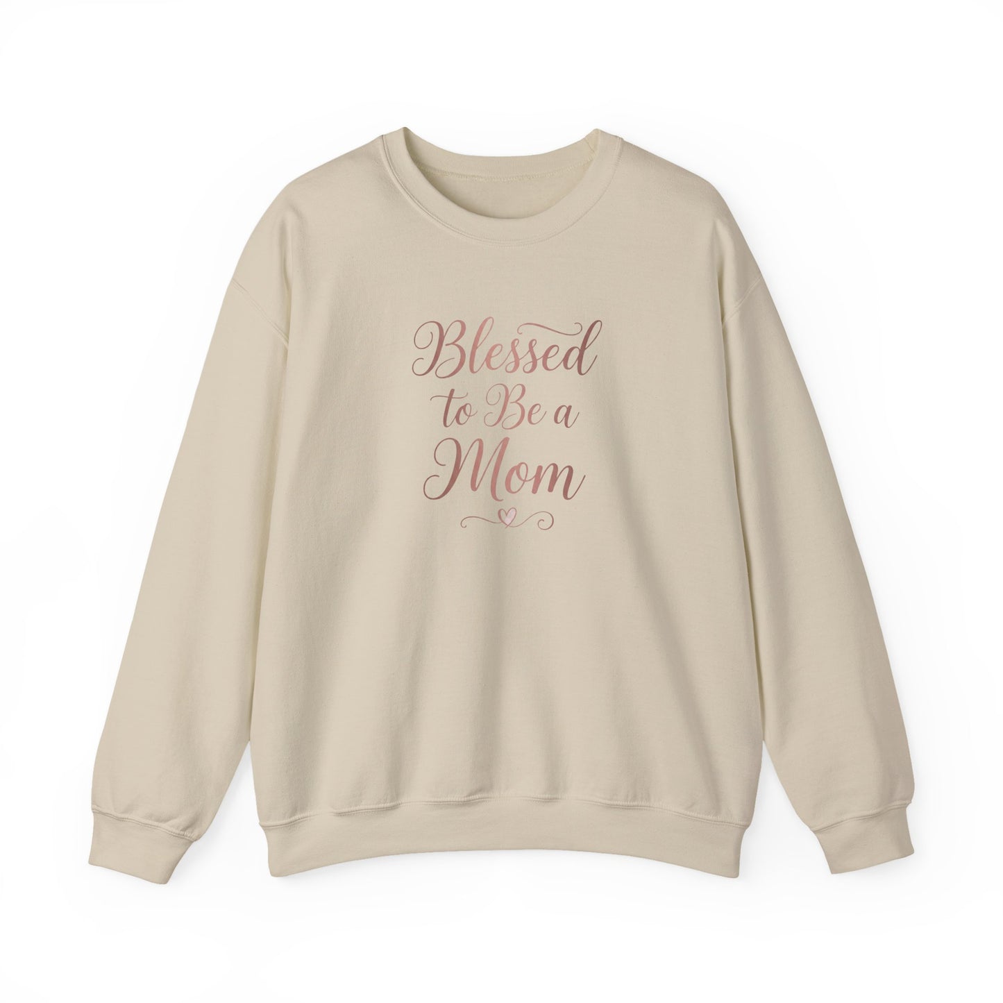 Blessed to Be a Mom Crewneck Sweatshirt