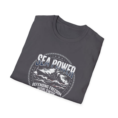 Sea Power: Defending Freedom Worldwide  T-Shirt