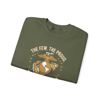 'The Few, The Proud ,The MarinesCrewneck Sweatshirt