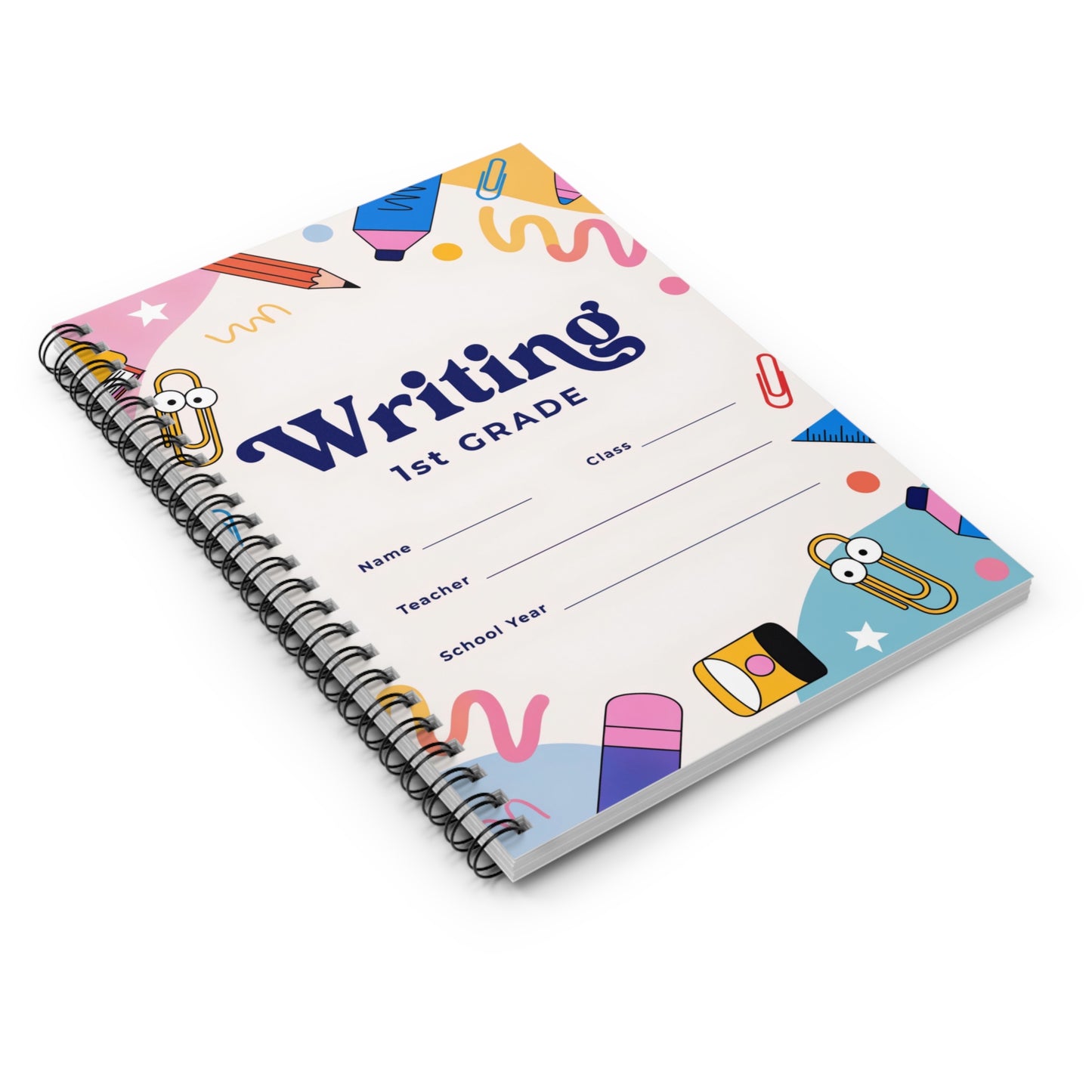 Spiral Notebook - Ruled Line