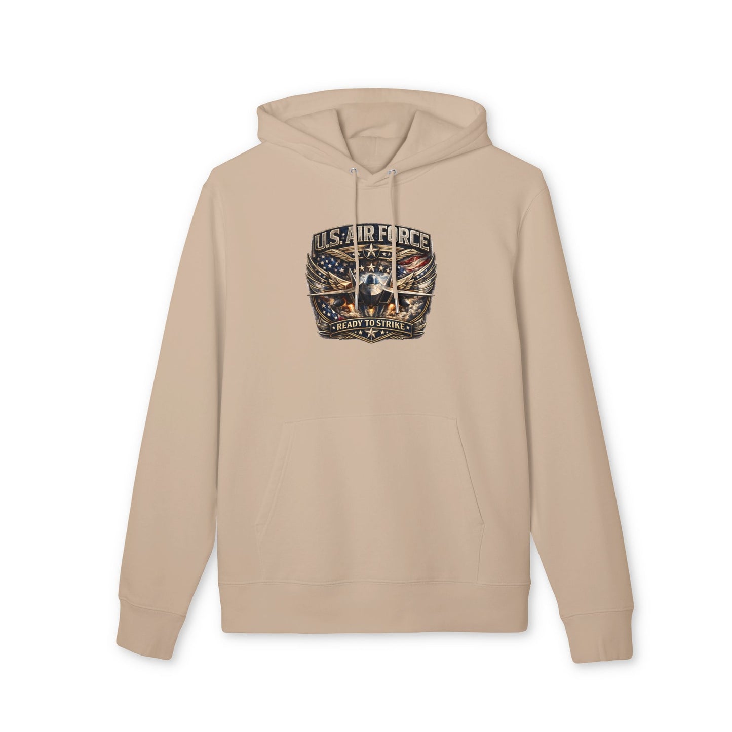 U.S. Air Force Eagle Shield Hoodie — Veterans & Military Support Pullover