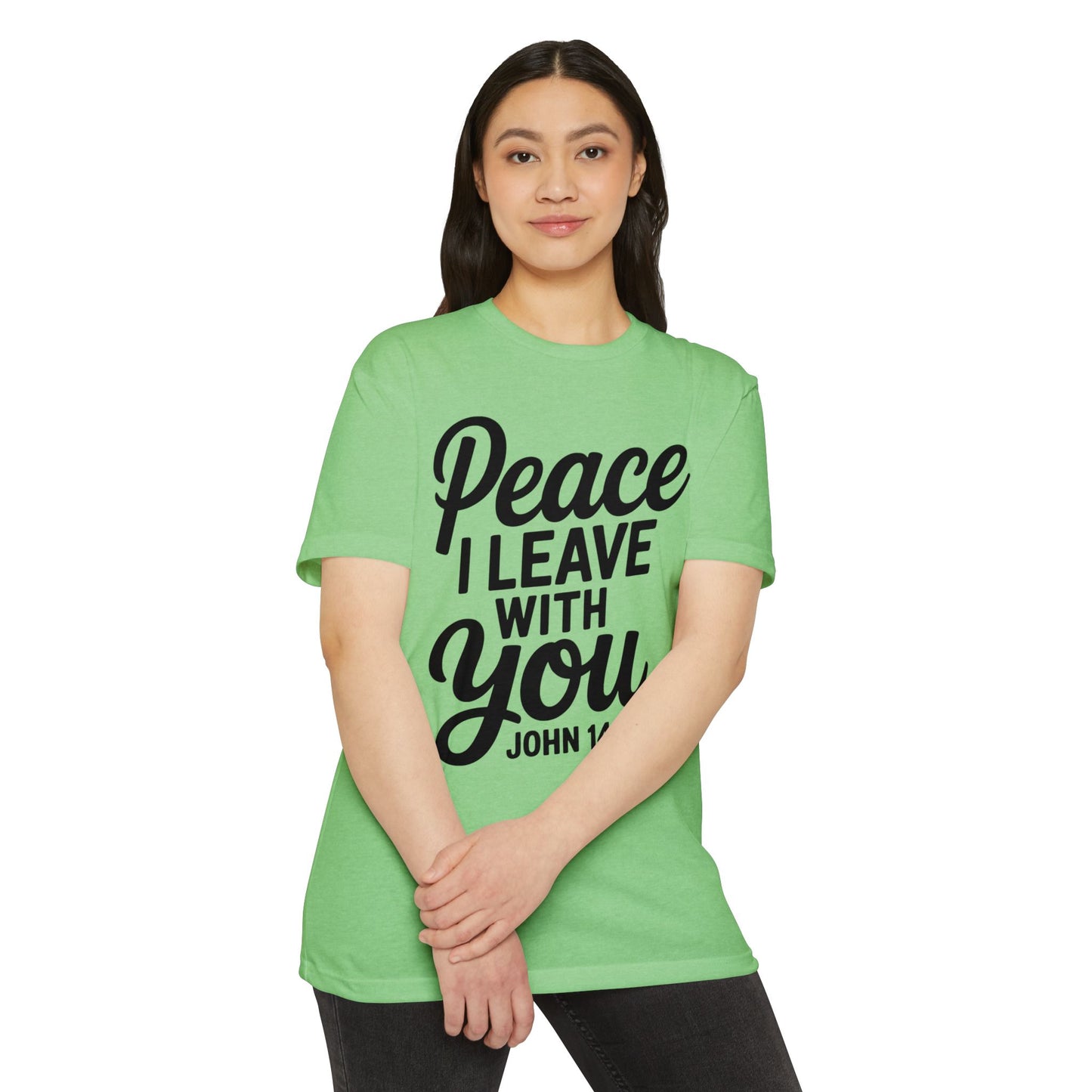 Peace I Leave With You T-Shirt — John 14:27 Christian Tee