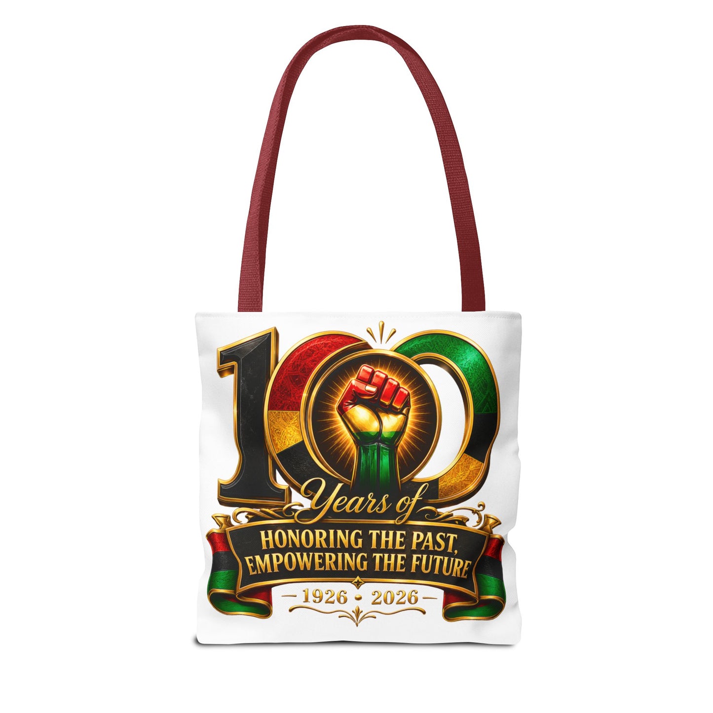 100 Years Commemorative Tote Bag — "Honoring the Past, Empowering the Future" (1926–2026)