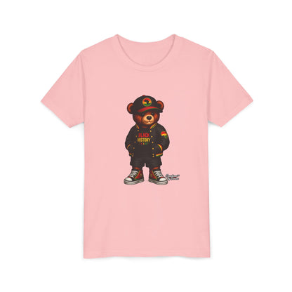 Kids 'Black History' Streetwear Bear Tee