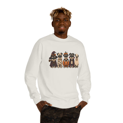 Halloween Pug Costume Sweatshirt – Cute Pugs in Witch, Mummy, Pumpkin & Ghost Outfits