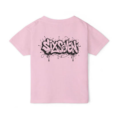 Toddler T-Shirt — Graffiti “SixSeven” Street Art Tee