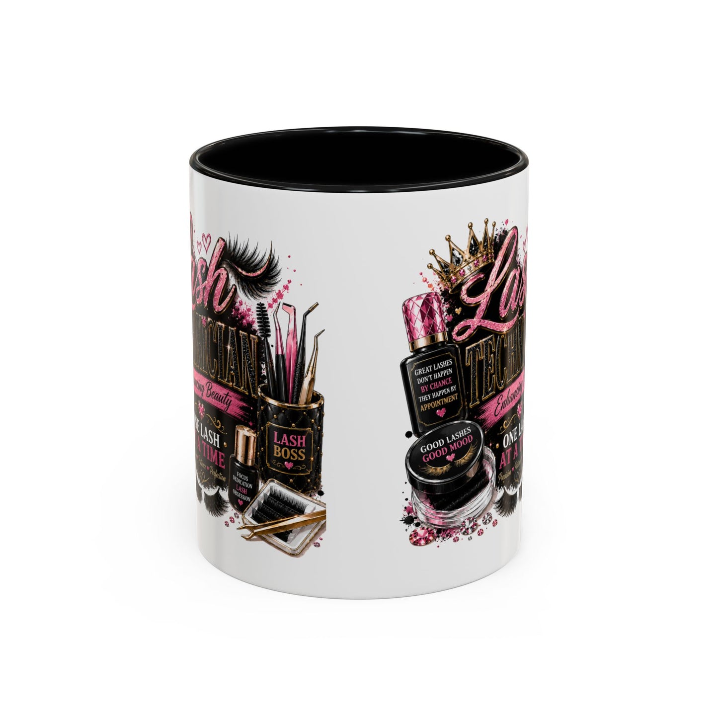 Lash Technician Coffee Mug — "Lash Technician: One Lash at a Time" Accent Mug