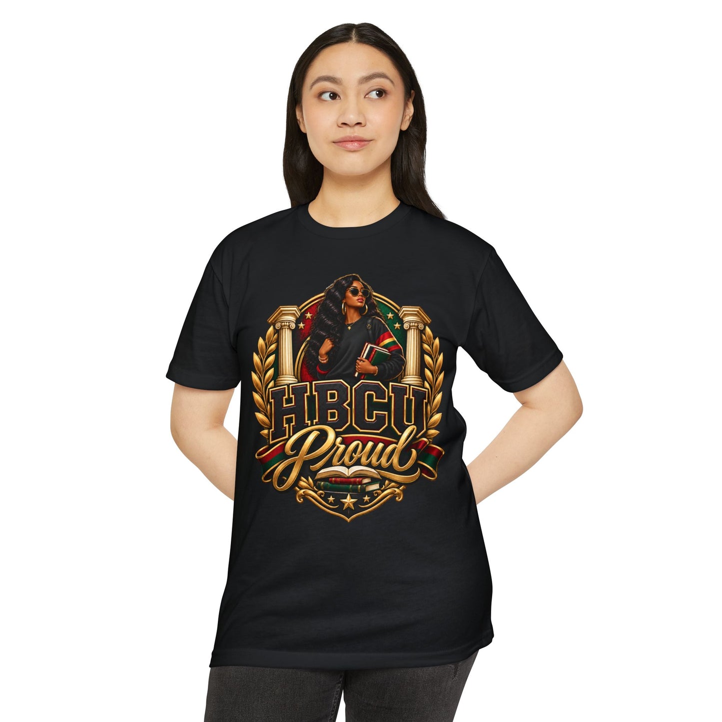 HBCU Proud T-Shirt — Retro Collegiate Black Graduate Design